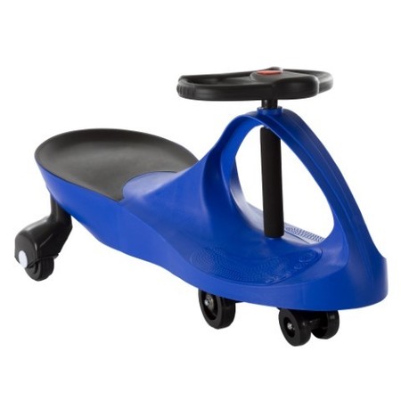 Toy Time Toy Time Ride On Car | No Batteries, Gears or Pedals for Boys and Girls | 3 years and Up (Blue) 904714JJG